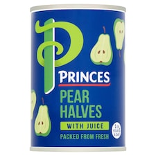 Princes Pear Halves With Juice 410G