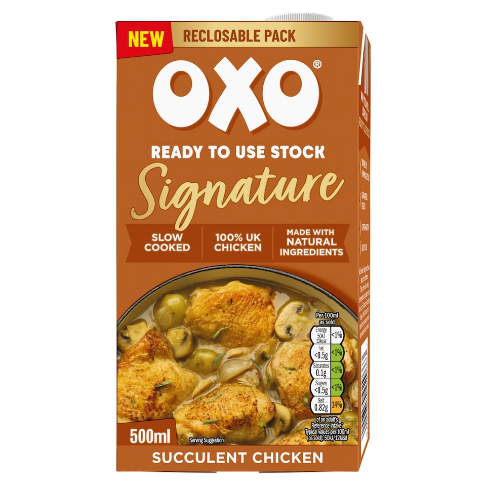 image 1 of Oxo Ready To Use Stock Signature Succulent Chicken 500ML