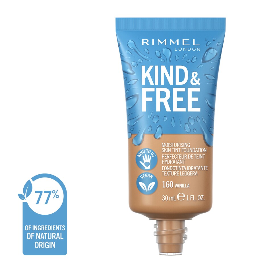 image 1 of Rimmel Kind & Free Tint Foundation Vanilla 30Ml