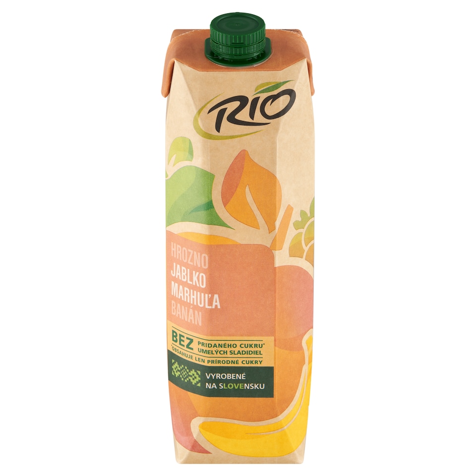 obrázok 1 z Rio Hrozno jablko marhuľa banán 1 l