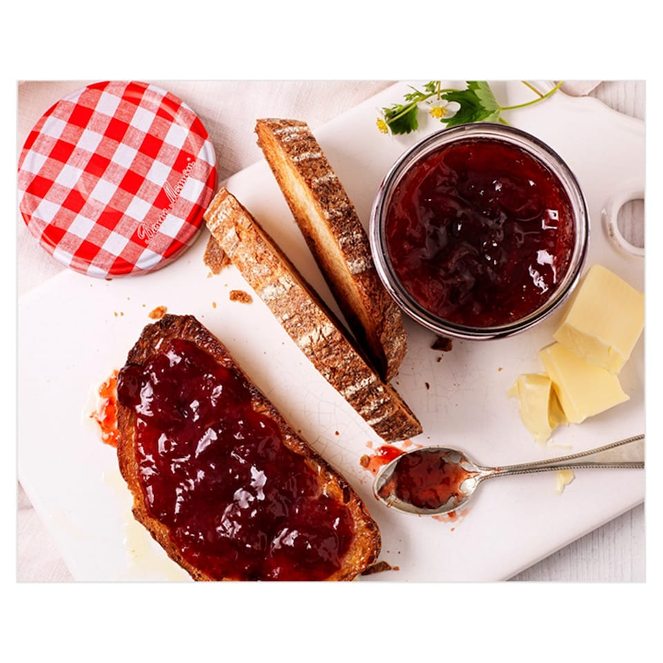 image 1 of Bonne Maman Strawberry and Wild Strawberry Conserve 370g