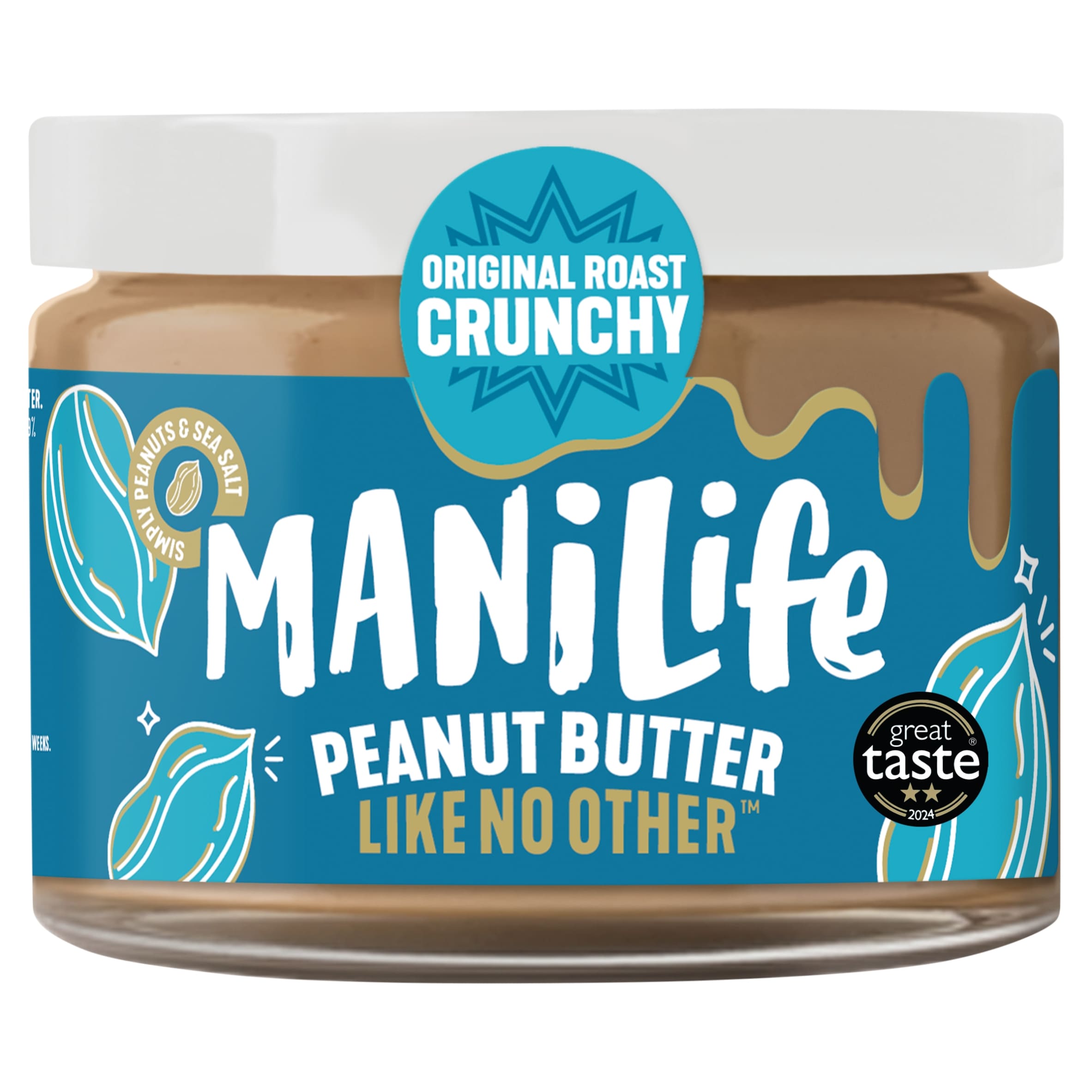 Manilife Original Roast Crunchy Peanut Butter 275g