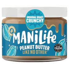Manilife Original Roast Crunchy Peanut Butter 275g