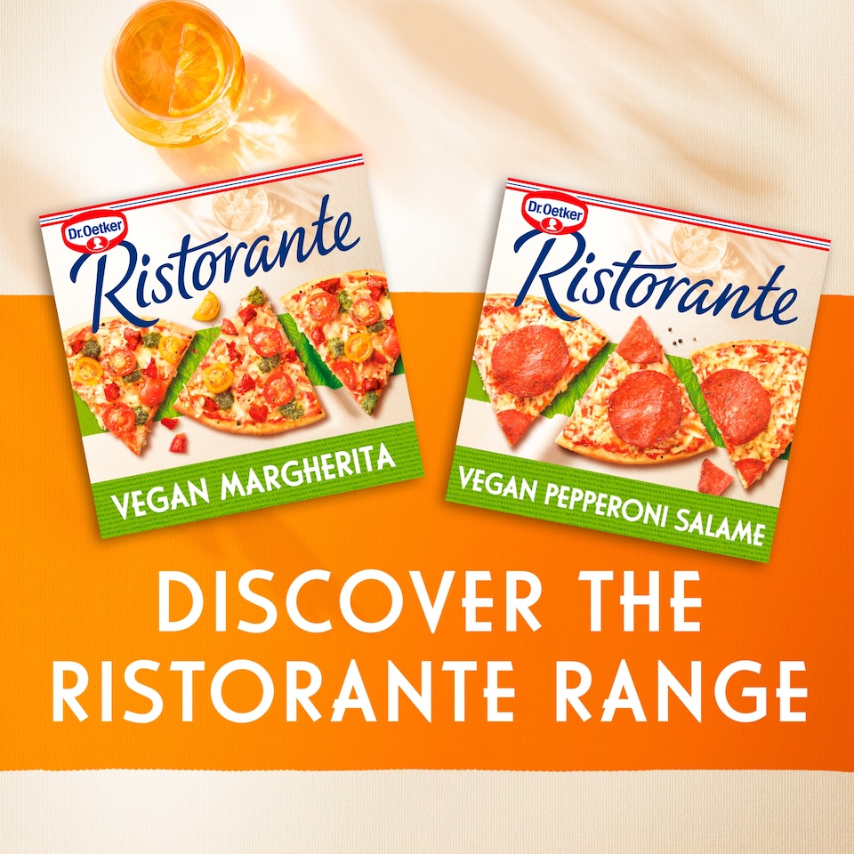 image 1 of Dr Oetker Ristorante Vegan Margherita Pomodori Pizza 340g