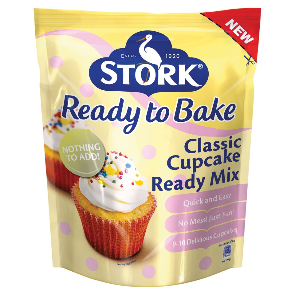 Stork Ready To Bake Clsc Cupcake Ready Mix 500G