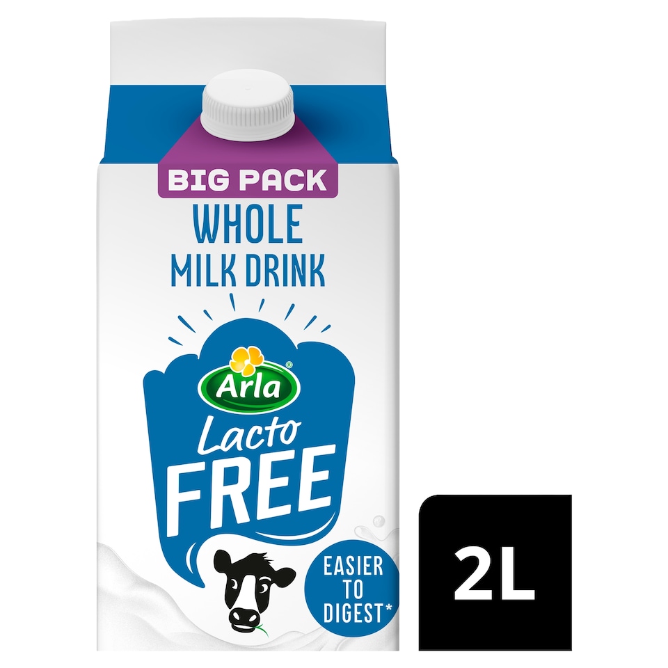 Arla Lactofree Whole Milk Drink 2L