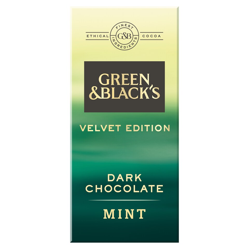 Green And Blacks Mint Dark Chocolate 90G