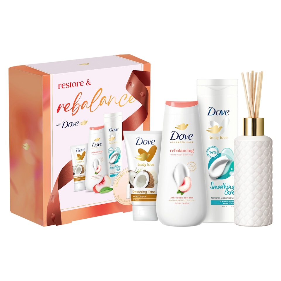 image 1 of Dove Restore & Rebalance with Reed Diffuser Gift Set