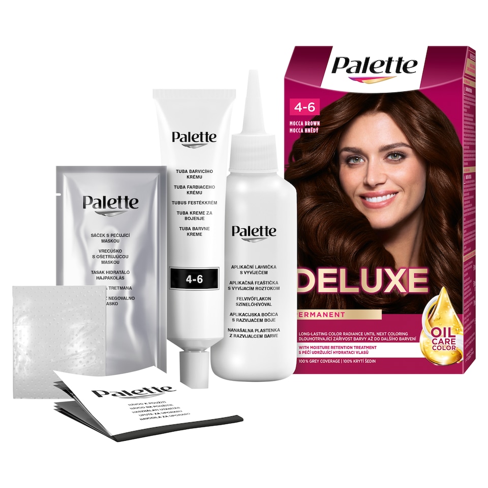 obrázok 1 z Palette Deluxe farba na vlasy Mocca hnedý 4-6