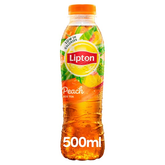 Lipton Ice Tea Peach 500ml Tesco Groceries