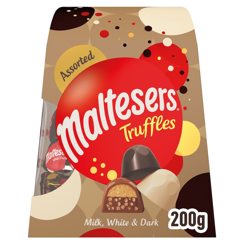 Maltesers Assorted Chocolate Truffles Gift Box 200g