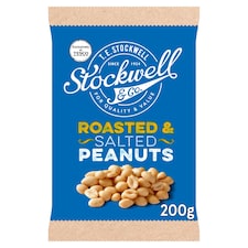 Stockwell & Co Roasted & Salted Peanuts 200G