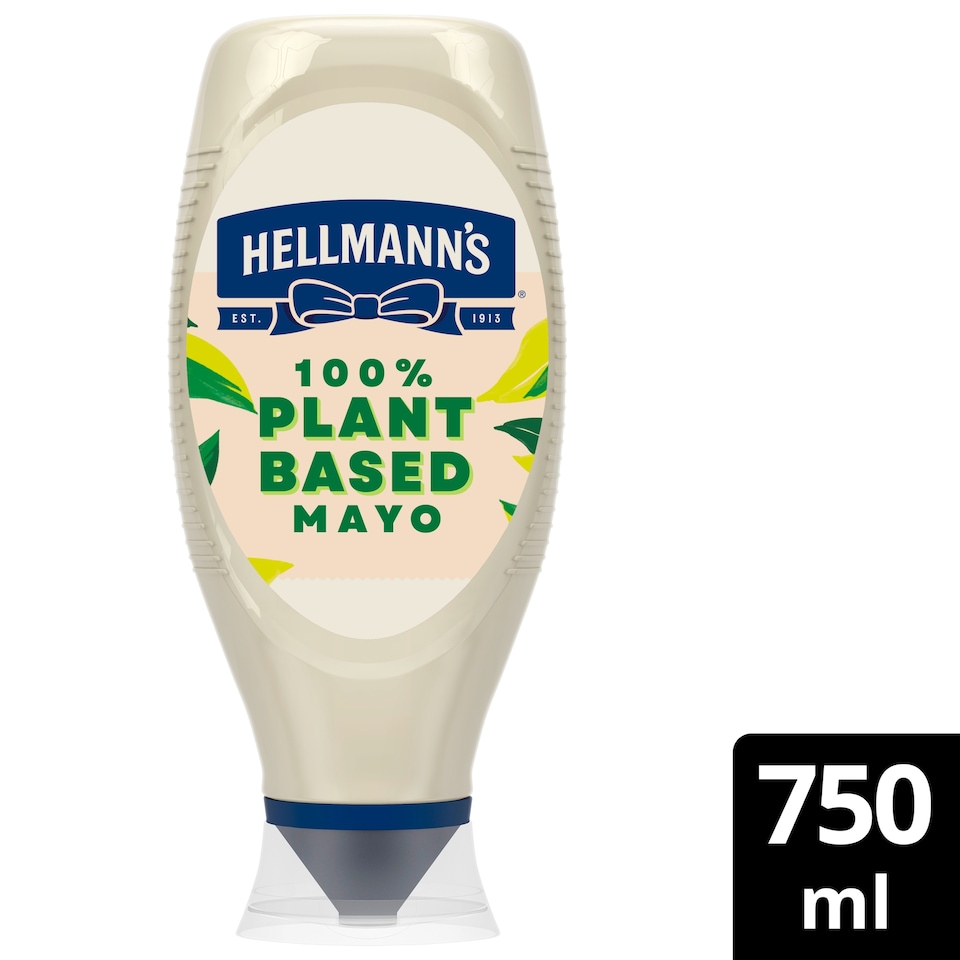 image 1 of Hellmann's Plant Based Mayo 750ml Squeezy