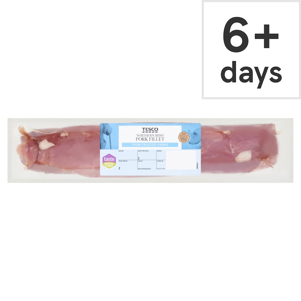 Tesco Northern Irish Pork Fillet 400g - 600g