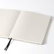 image 3 of Paperchase Agenzio Large Black Ruled Notebook