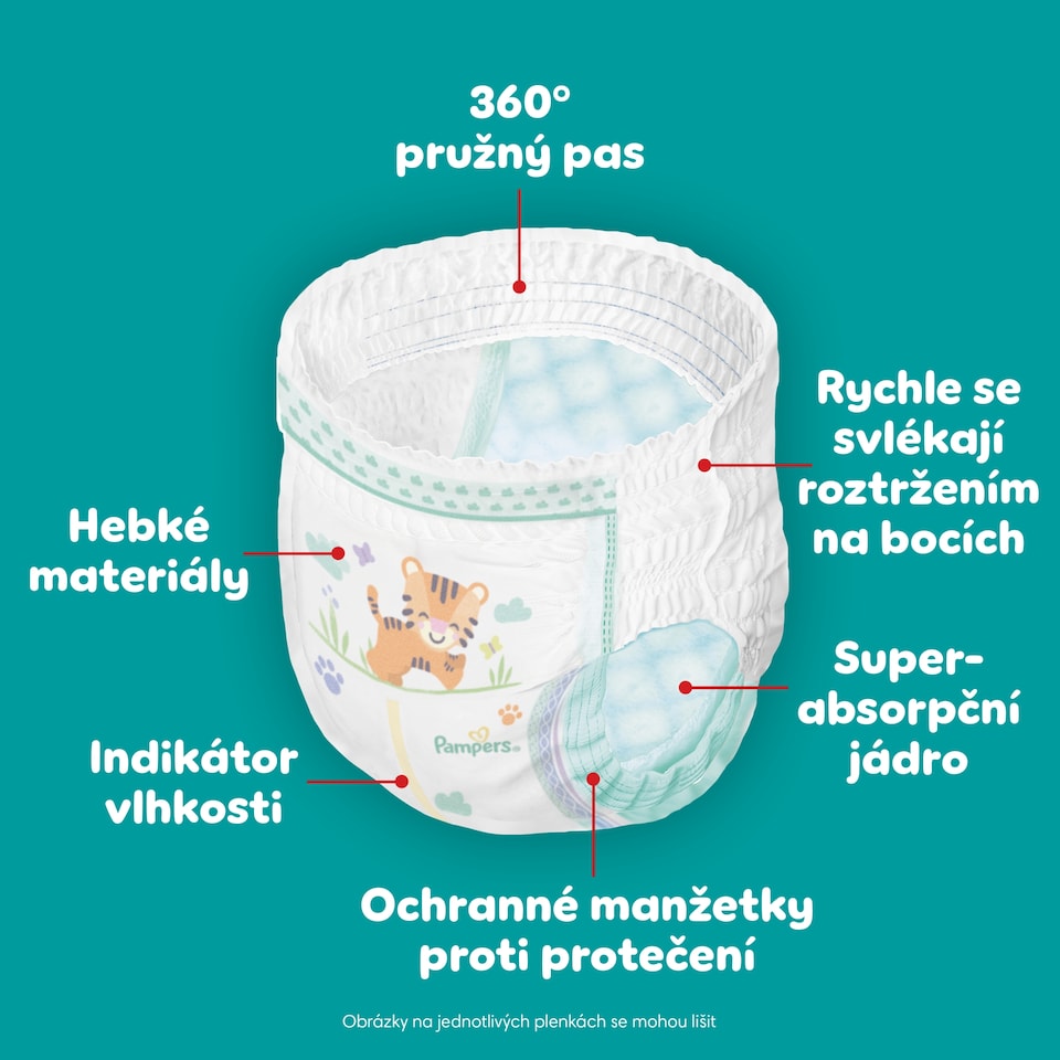 image 1 of Pampers Active Baby Pants Size 8, 38 Nappies, 17kg+