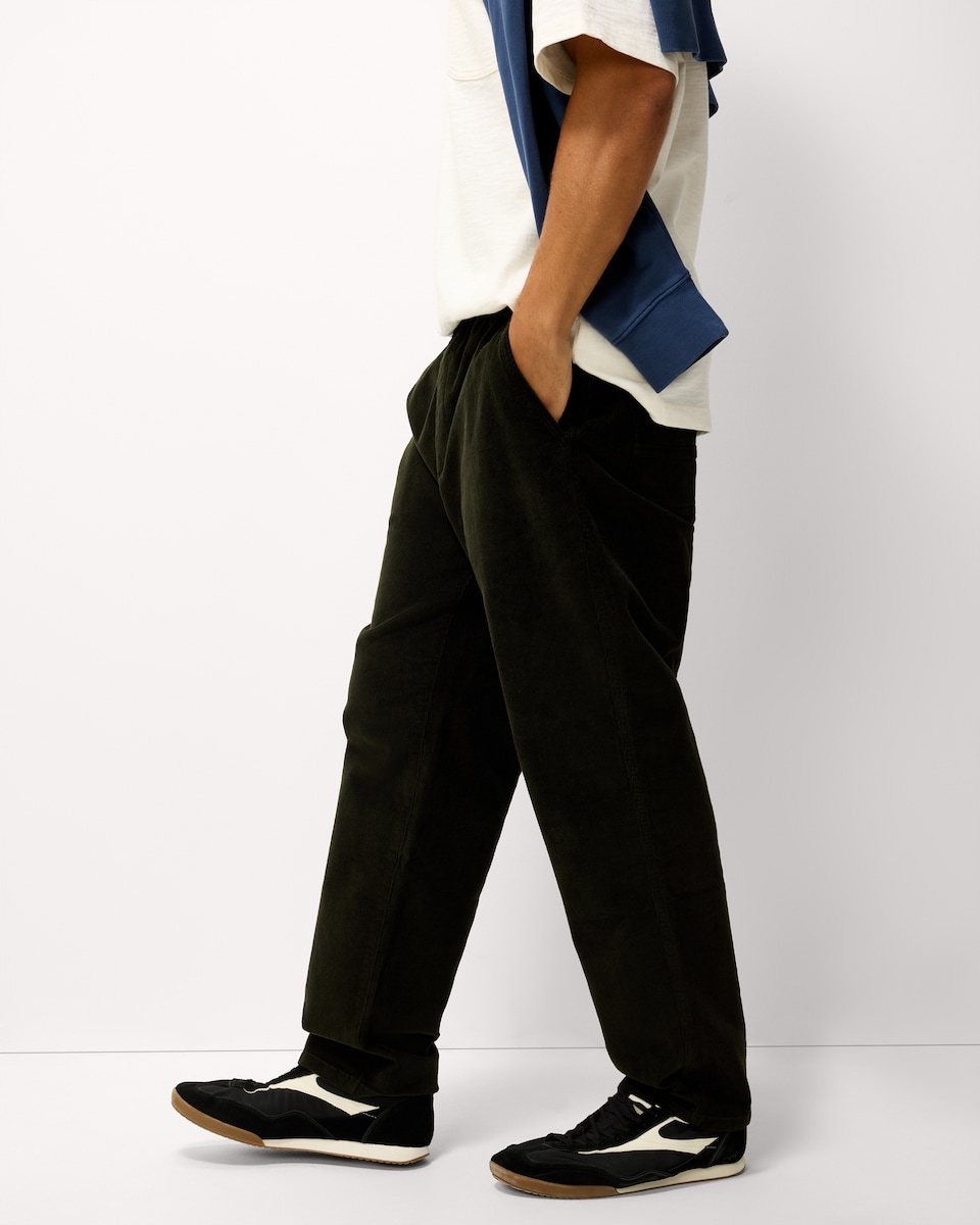 image 1 of RDA Cotton Rich Trousers in Green