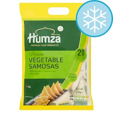 Humza Frozen Vegetable Samosas 20 Pieces 650g