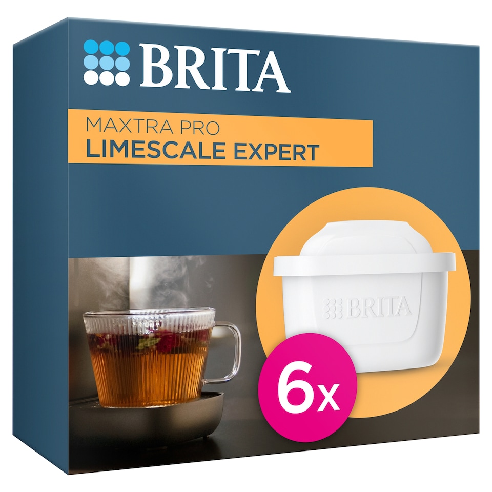 image 1 of BRITA Maxtra PRO Limescale Expert Water Filter Cartridges 6pk