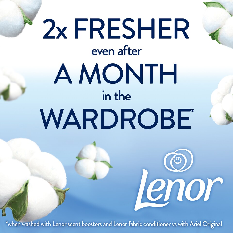 image 1 of Lenor In-Wash Scent Booster Cool Cotton 495g
