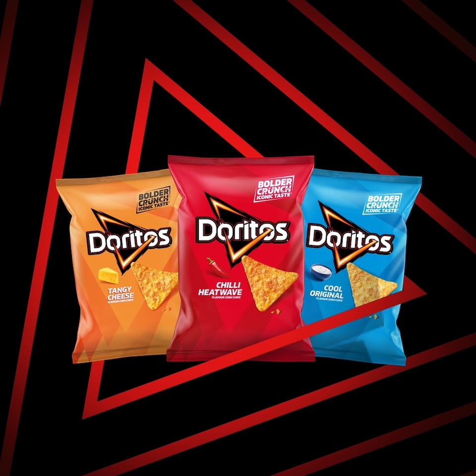 image 1 of Doritos Chilli Heatwave Grab Bag Crisps 48g