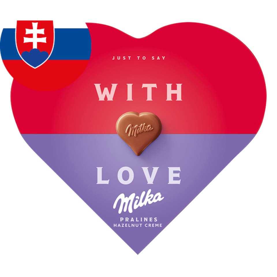 obrázok 1 z Milka bonboniéra I Love Milka, lieskooriešková náplň 44 g