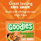 image 2 of Goodies Mandarin & Apple Oat Bars 6x23g
