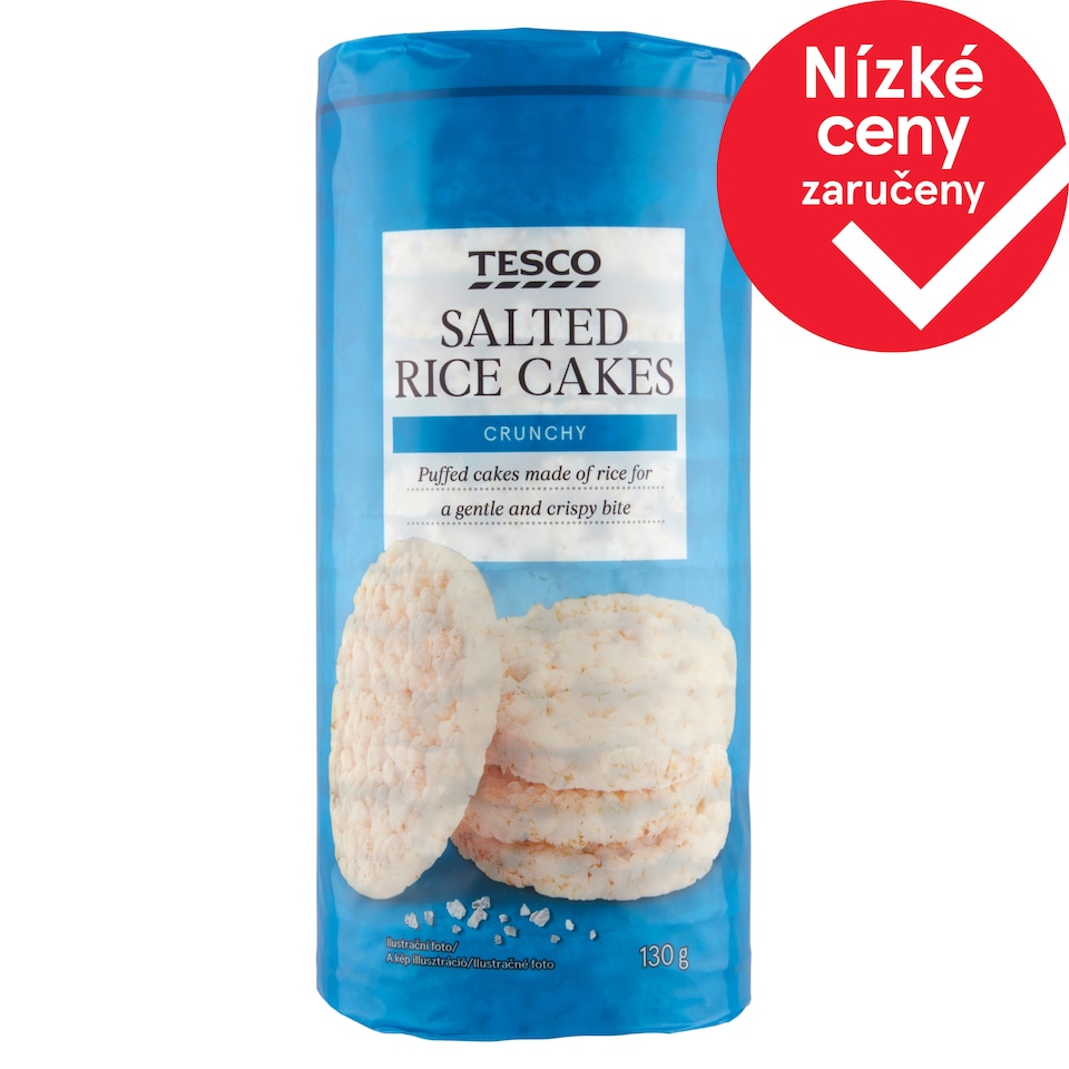 Tesco Salted Rice Cakes 130g