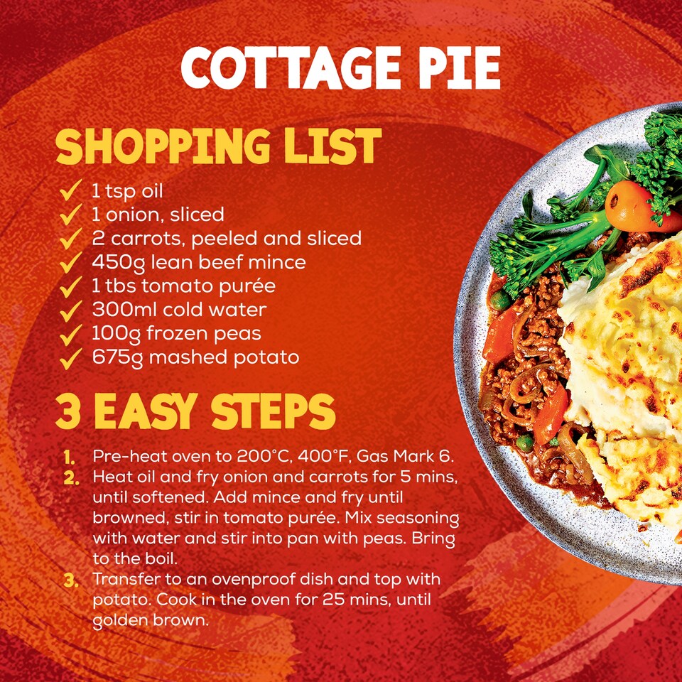 image 1 of Schwartz Cottage Pie 38g