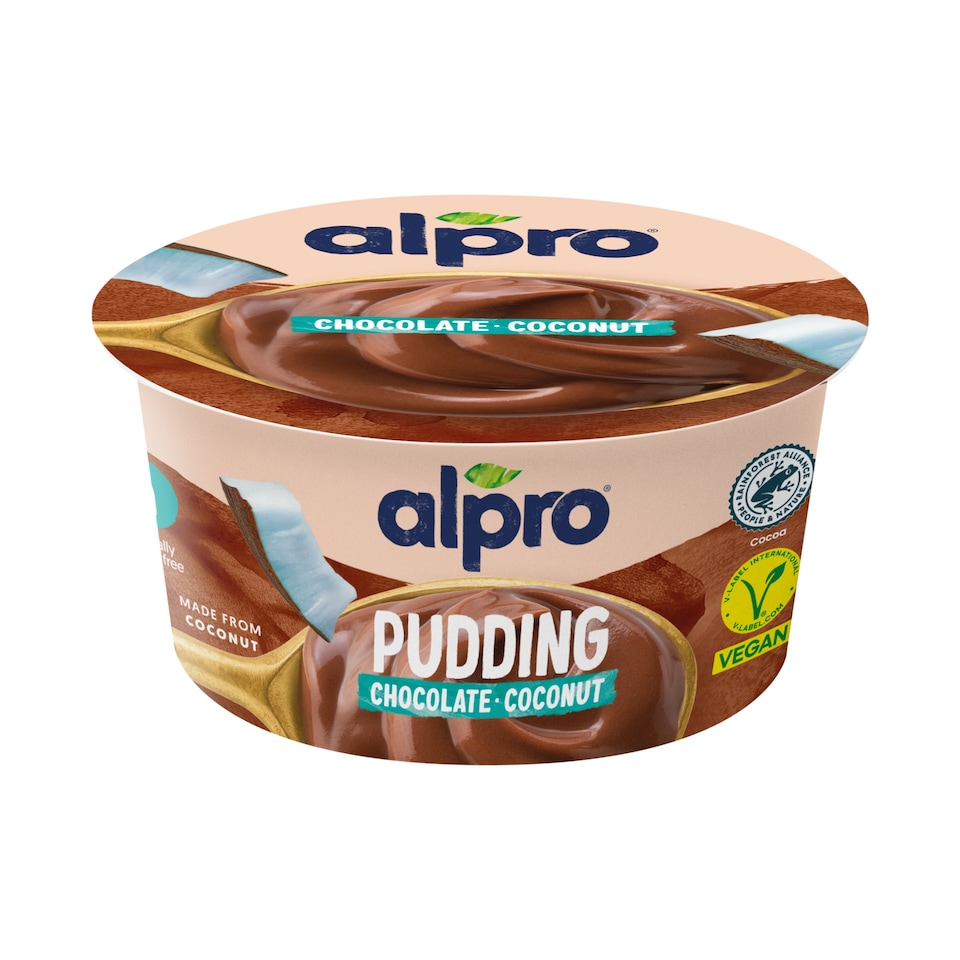 ALPRO Chocolate-Flavored Coconut Pudding 135 g