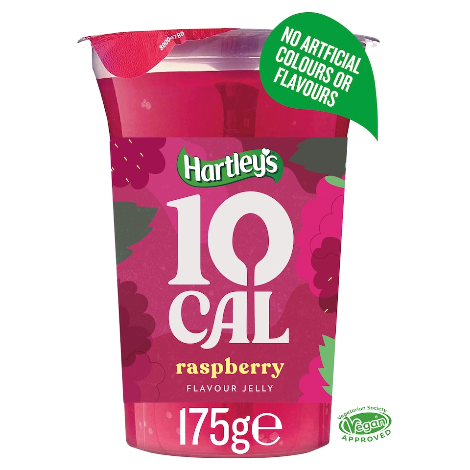 Hartley's 10 Cal Raspberry Flavour Jelly 175g