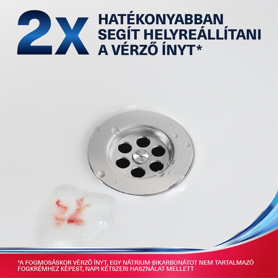 Parodontax Intensive Gum Repair White & Polish fluoridos fogkrém 75 ml  1. kép