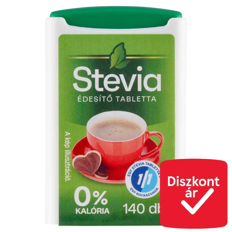 Politur stevia édesítő tabletta 140 db 8,4 g