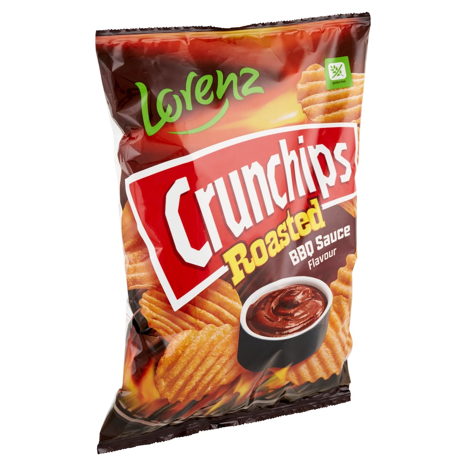 Lorenz Crunchips Roasted burgonyachips édes-fűszeres ízesítéssel 120 g