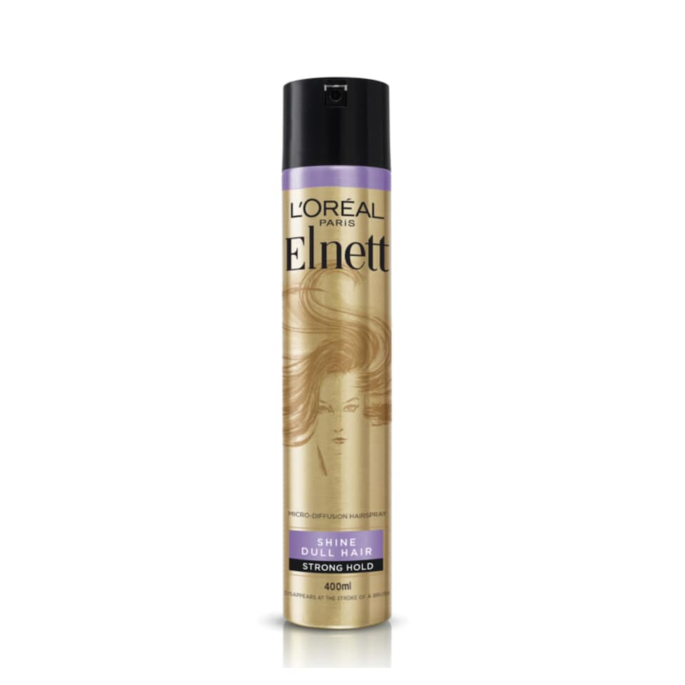 image 1 of L'Oreal Paris Elnett Shine Strong Hold 400ml