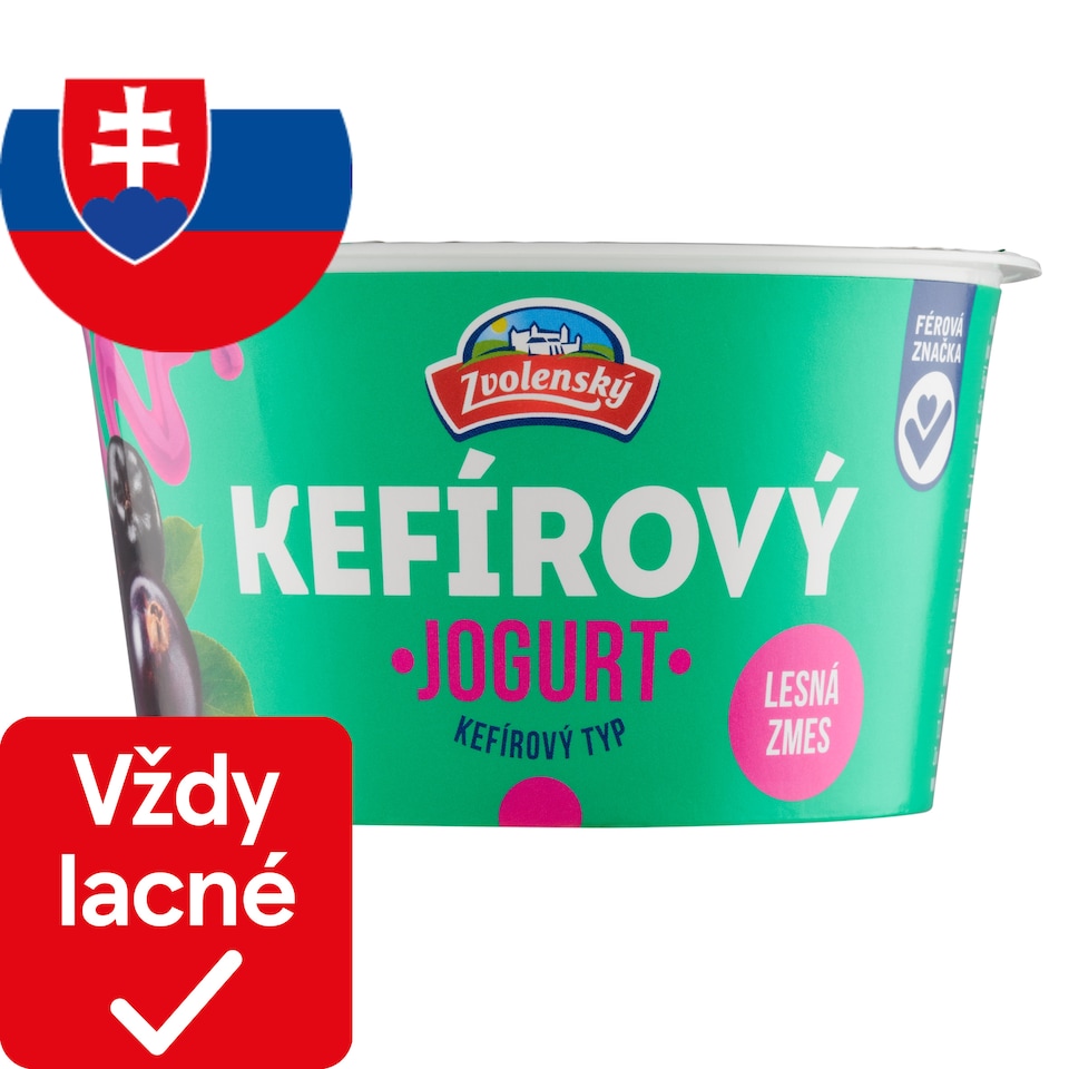 obrázok 1 z Zvolenský Jogurt kefírového typu lesná zmes 150 g