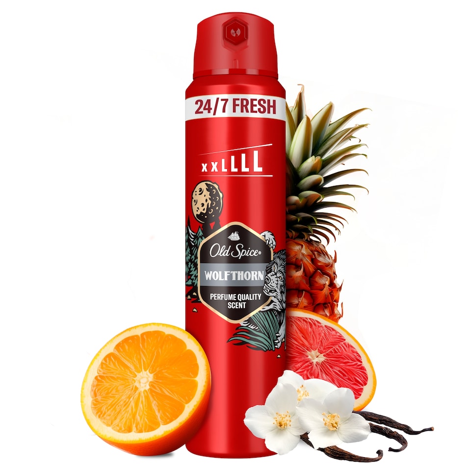 Old Spice Wolfthorn Deo Spray Férfiaknak, 250 ml  1. kép