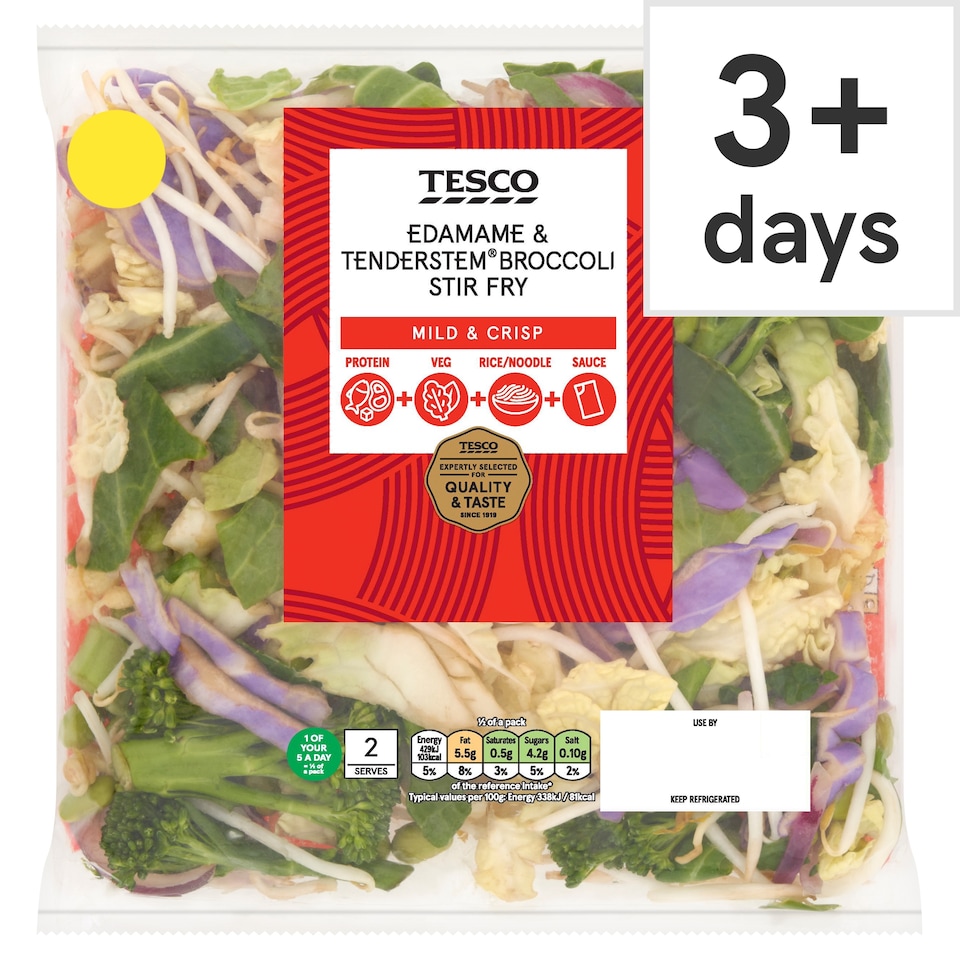 Tesco Edamame & Tenderstem® Broccoli Stir Fry 320g