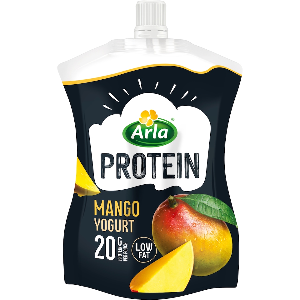 image 1 of Arla Protein Mango Yogurt Pouch 200g