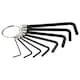 image 2 of Rolson Hex Key Set 8 Piece