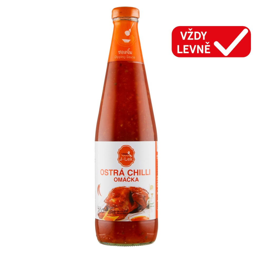 J-Lek Ostrá chilli omáčka 700ml