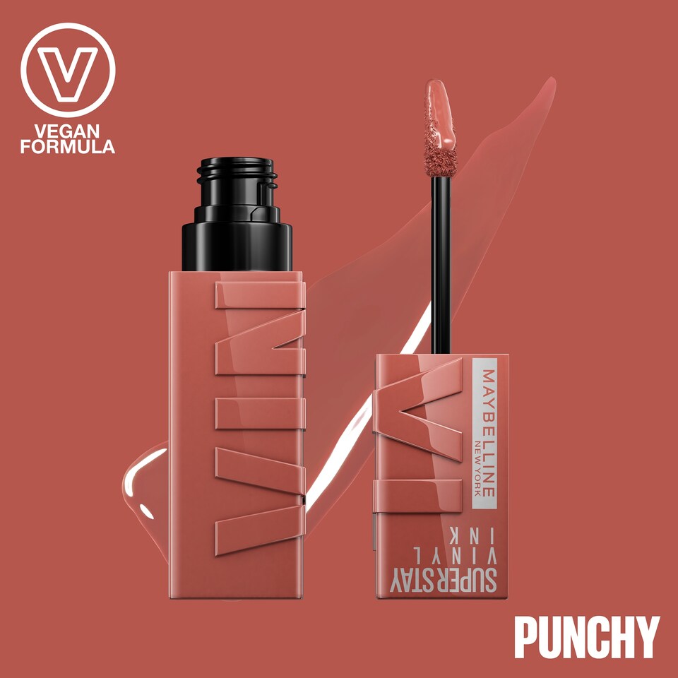 image 1 of Maybelline Super Stay Vinyl Ink Punchy