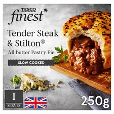 Tesco Finest Steak & Stilton Pie 250G