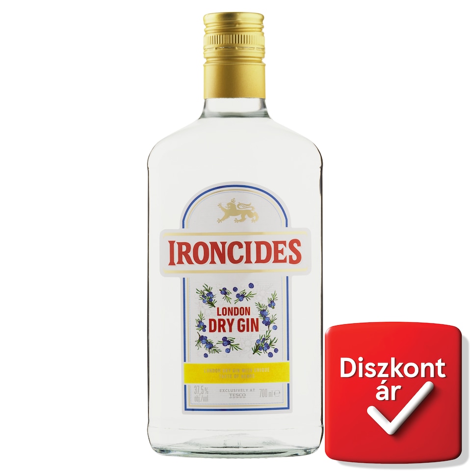 Ironcides London Dry gin 37,5% 700 ml