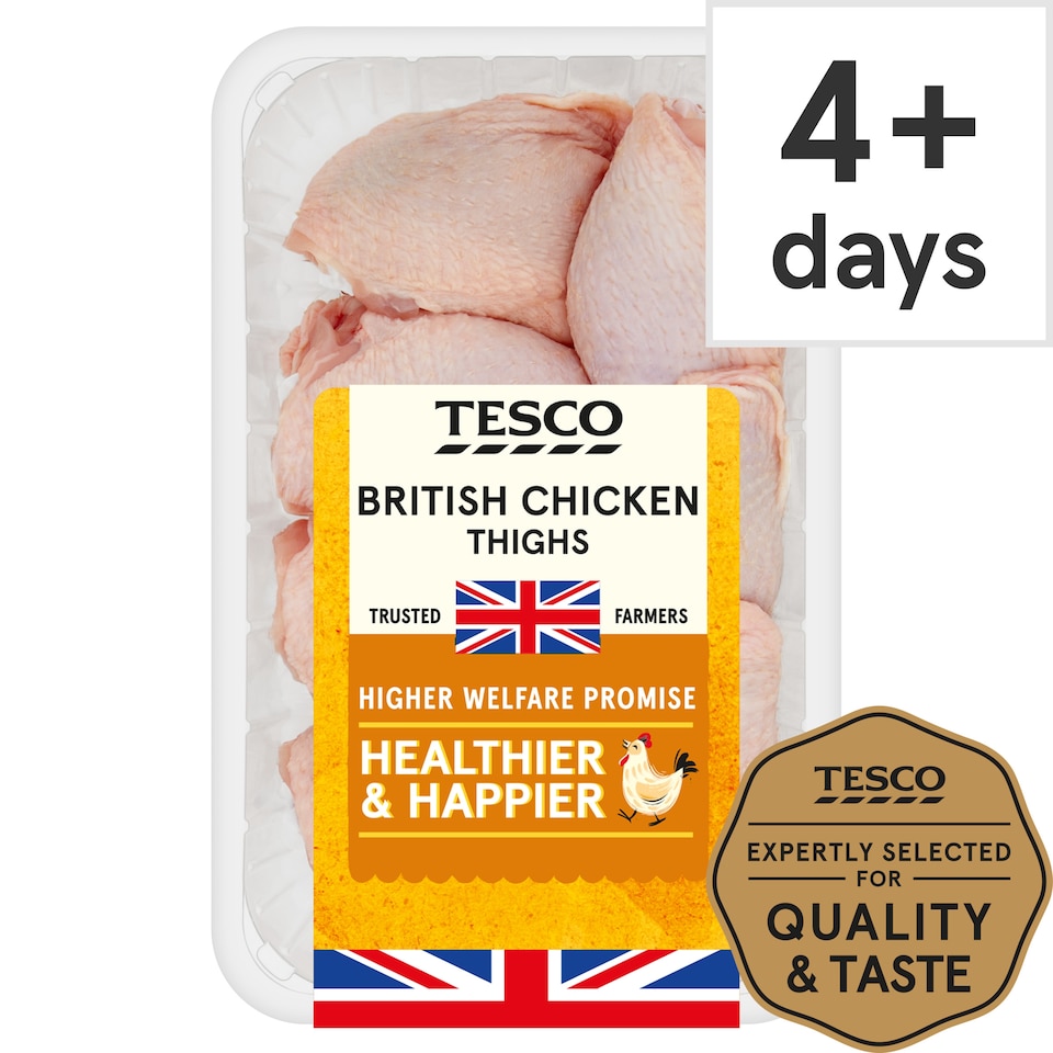 Tesco British Chicken Thighs 1Kg