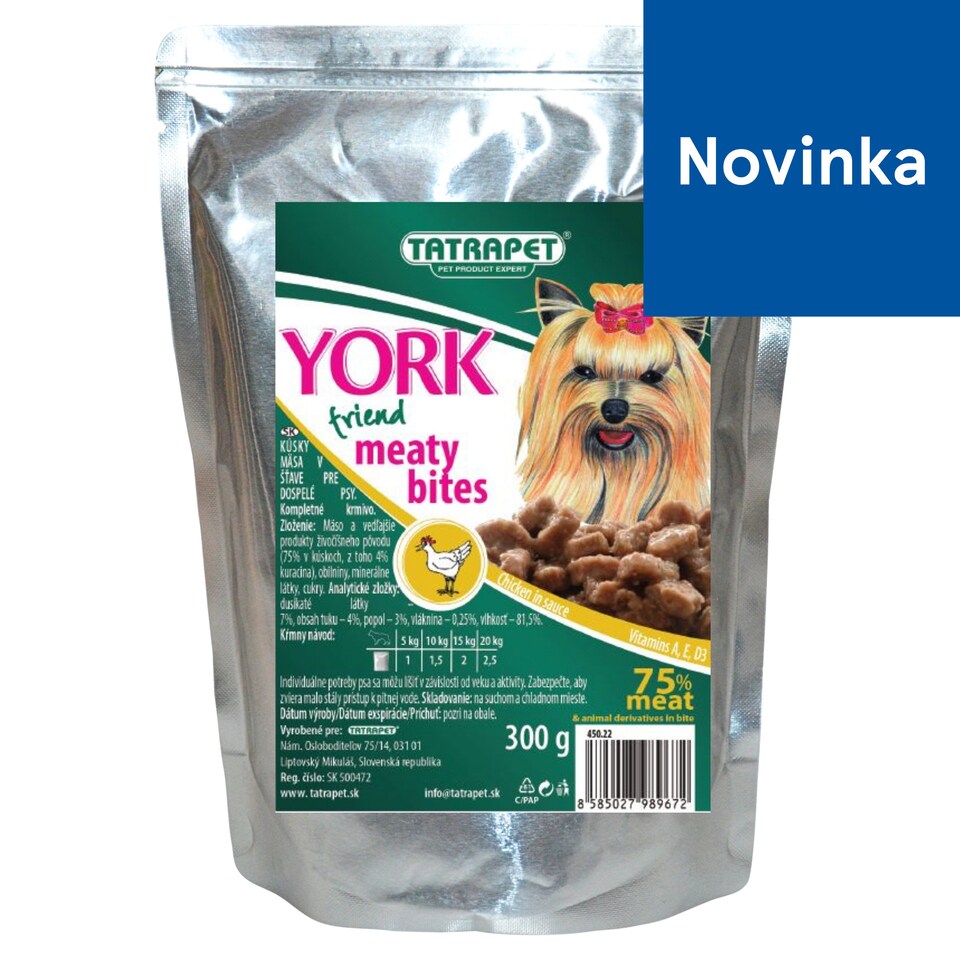 Tatrapet York Friend Meaty Bites Chicken in Sauce 300 g