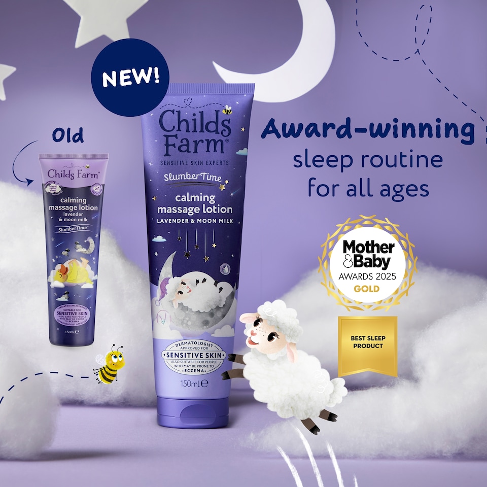 image 1 of Childs Farm Calm Massage Lotion Lavender & Moon 150Ml