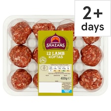 Shazans 12 Lamb Koftas 400G