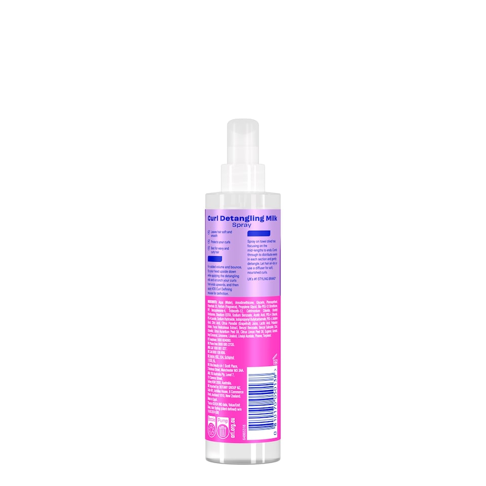 image 1 of VO5 Curl Detangling Milk Spray 200ml