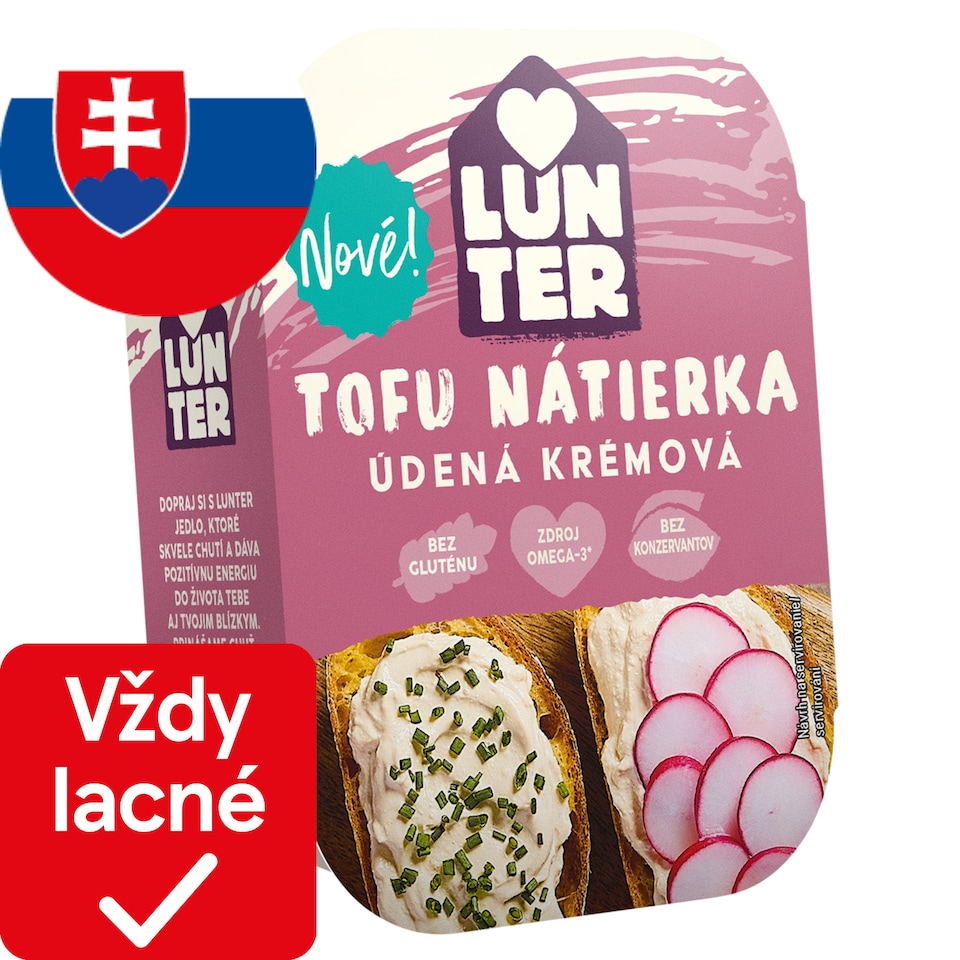 Lunter Vegetable Spread with Smoked Tofu 140 g